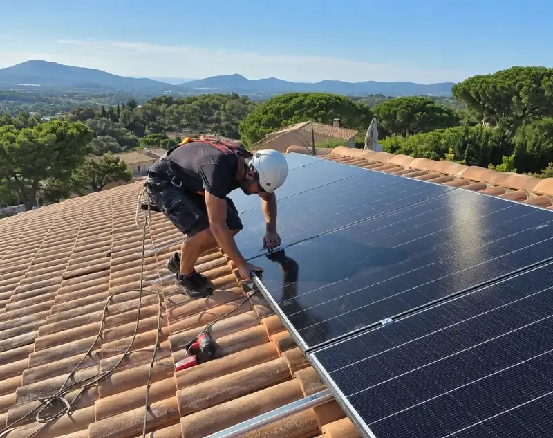 Installateur panneaux solaires Béganne — pose photovoltaïque sur toiture
