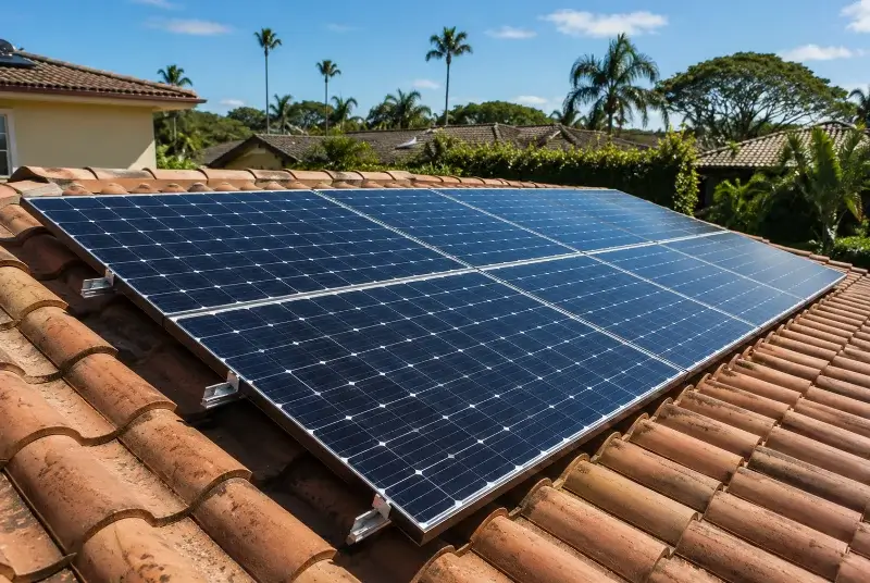 Installation de panneaux solaires à Béganne